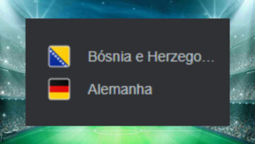 Bósnia & Herzegovina x Alemanha